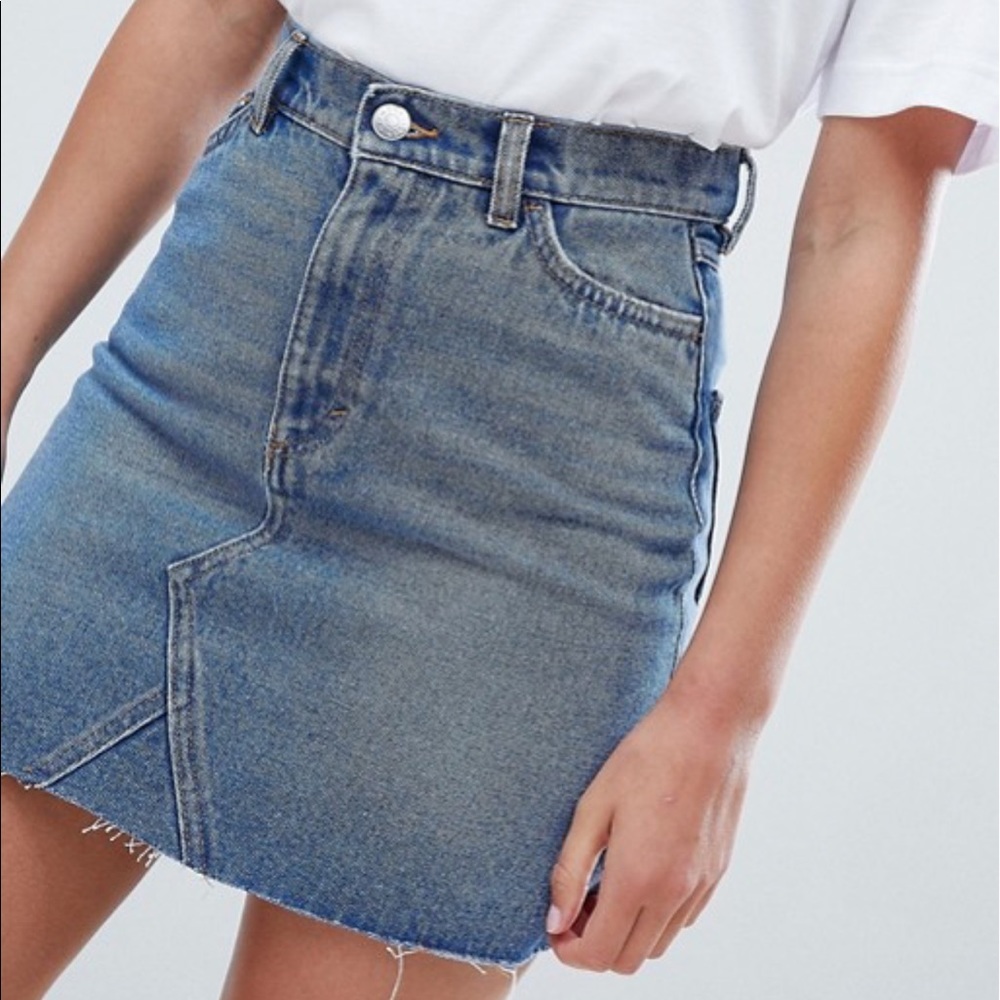 MONKI JEAN SKIRT